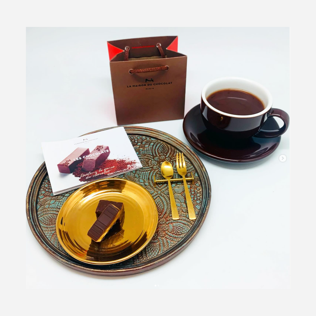 【DAN】カトラリーレスト　ゴールド